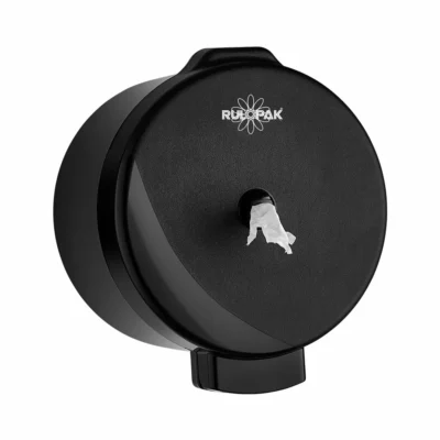 Rulopak Modern Cimri İçten Çekmeli Tuvalet Kağıdı Dispenseri Siyah